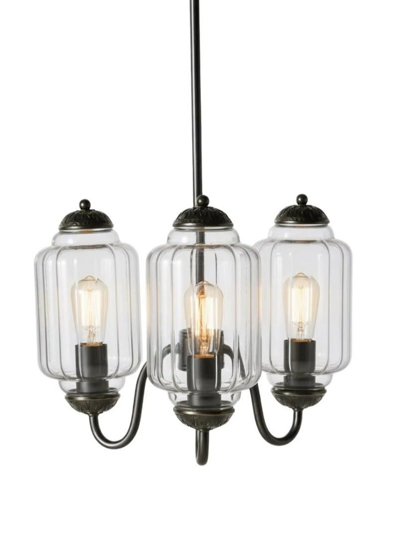 Melkglazen Kroonluchter Vintage Afwerking Tijdloze Elegantie Klassieke Verlichting voor Eetkamer Woonkamer | Sansoti
