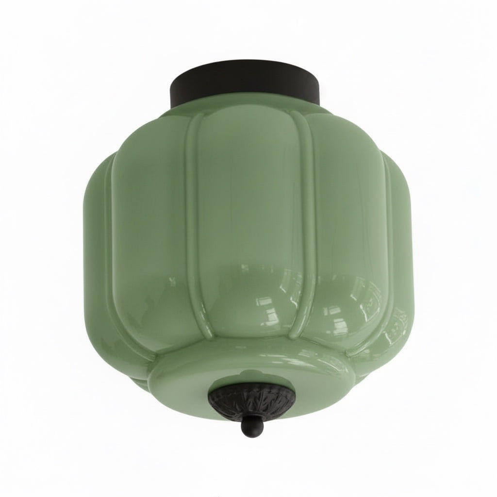 Plafondlamp Melkglas Glazen Kap Moderne Verlichting Scandinavische Stijl Woonkamer Eetkamer Slaapkamer Flush Mount | Sansoti