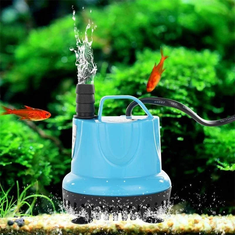 Aquarium Dompelpomp Stil 360° Wateropname 5W 15W 35W Vijver Fontein Hydrocultuur Waterpomp Circulatie | Sansoti
