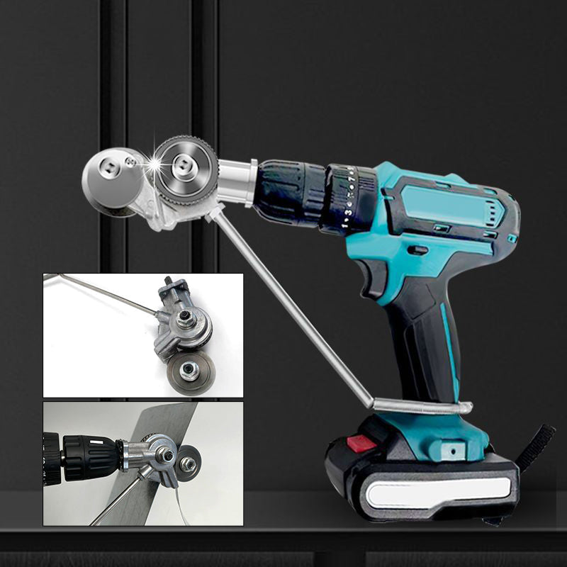 Metaalsnijder Opzetstuk voor Boormachine Gereedschap Aluminium Plaatbewerking Precisie DIY Werkplaats | Sansoti