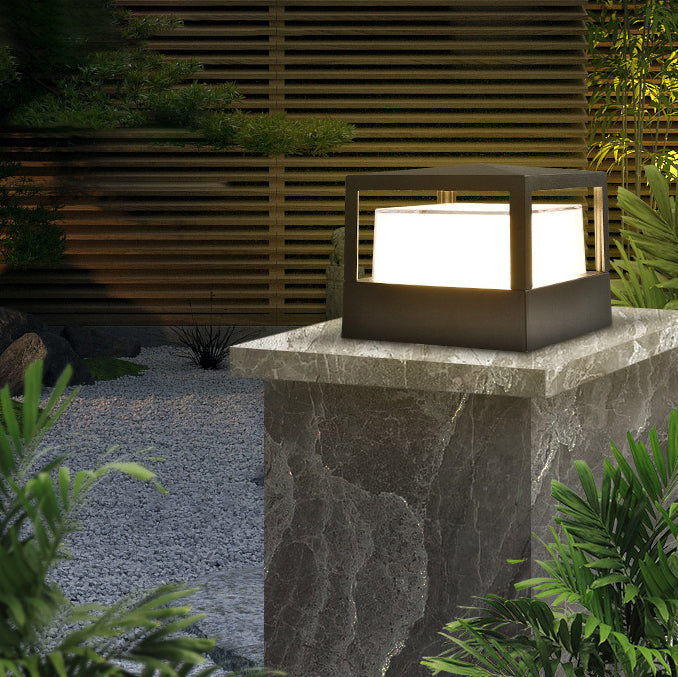 Square LED Outdoor Lamp Waterproof Wall Light Garden Lamp Modern Aluminium Facade Lamp 7W 12W Outdoor Lighting | Sansoti