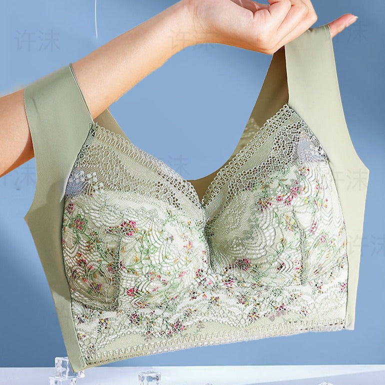 Full-Coverage BH Naadloos Extra Ondersteuning Elastisch Damesondergoed Zwart Beige Dagelijks Comfort | Sansoti