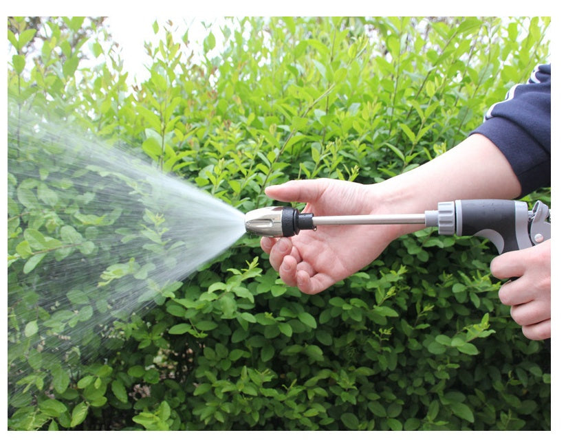 Hoogwaardige Tuinslang Sproeikop – Verstelbare Waterstraalspuit met Ergonomische Grip | Sansoti