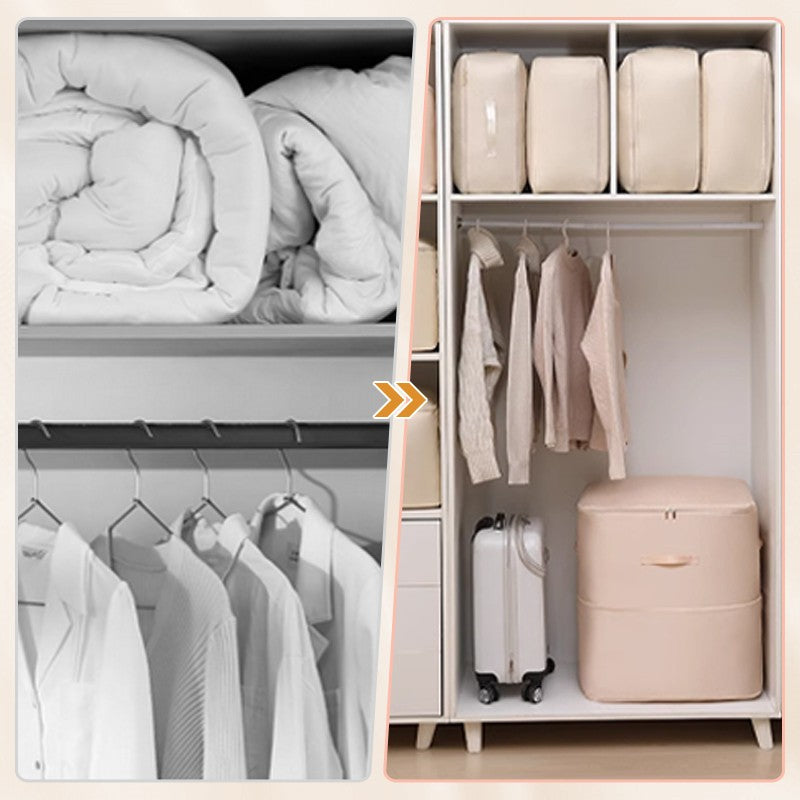 Sac de rangement compressible pour vêtements – organiseur de voyage gain de place pour valise et armoire