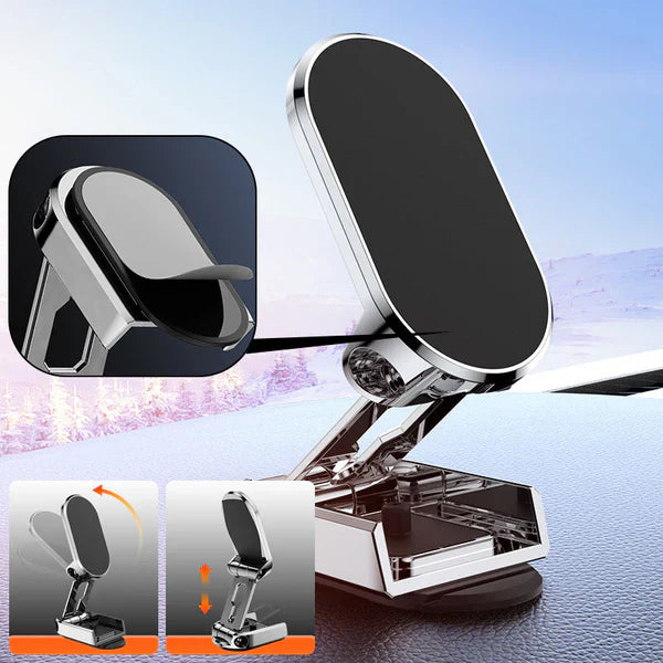 Magnetische Telefoonhouder Auto Universeel Dashboard en Ventilatie Verstelbaar 360° Draaibaar | Sansoti