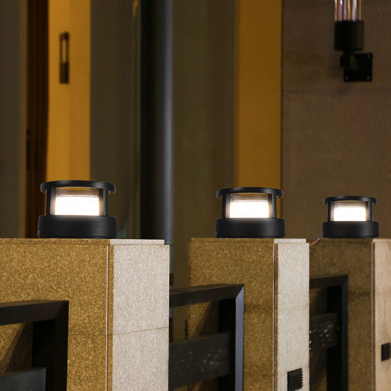 Square LED Outdoor Lamp Waterproof Wall Light Garden Lamp Modern Aluminium Facade Lamp 7W 12W Outdoor Lighting | Sansoti