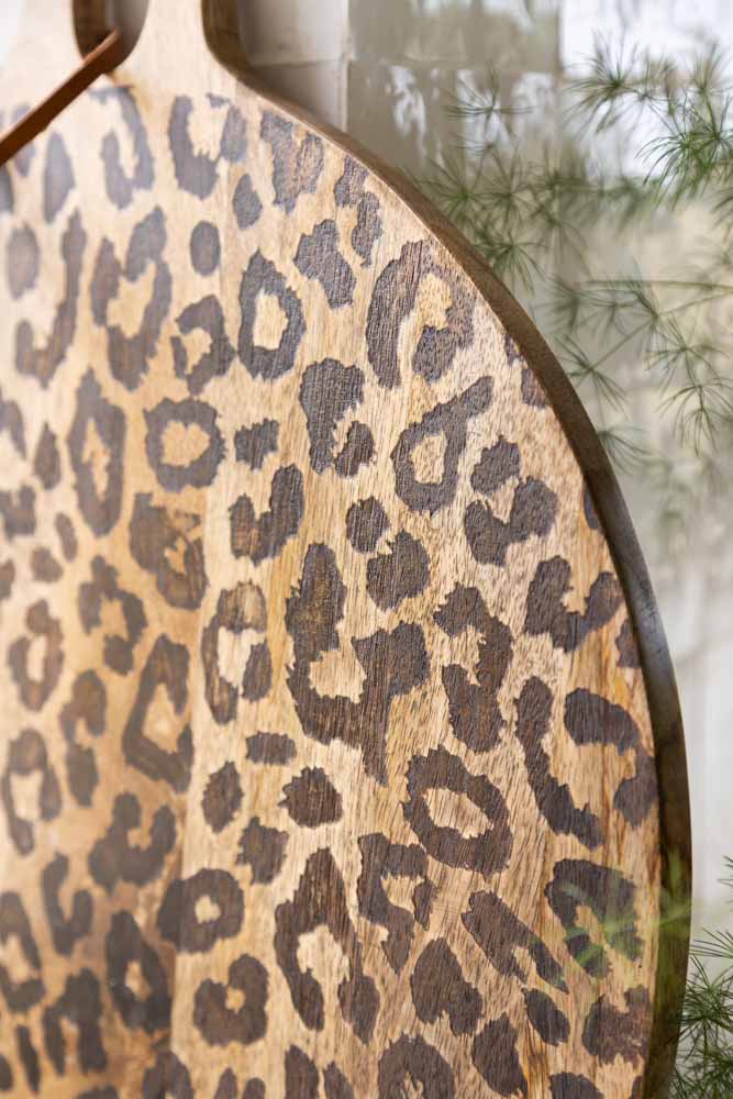 Houten Serveerplank Sapelehout Rond en Vierkant Scandinavisch Design voor Keuken en Tafel | Sansoti