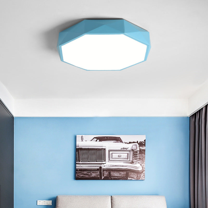 LED Plafondlamp Abstract Scandinavisch Design Warm Licht Acryl IJzer Flush Mount Gangen Woonkamers Slaapkamers | Sansoti