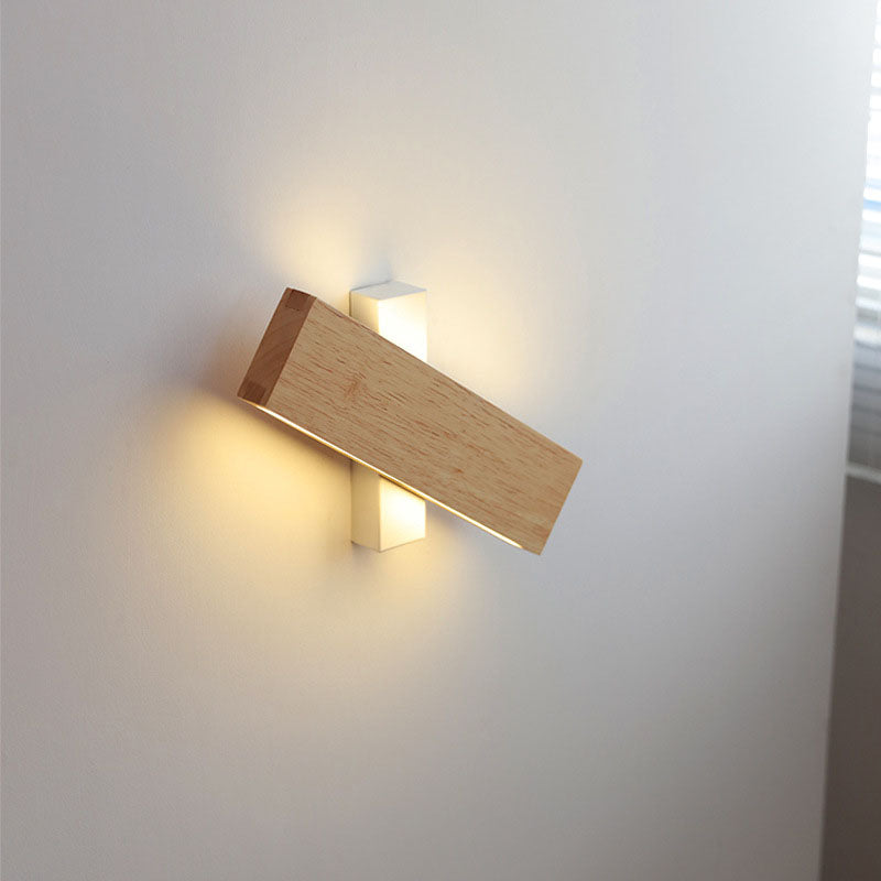 Swiveling Aluminum LED Wall Light 21–31cm Black White Minimalist Design for Living Room Bedroom Hallway | Sansoti