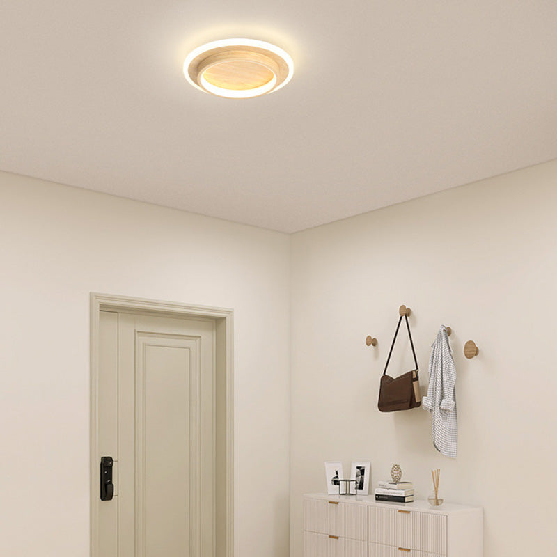 LED Deckenleuchte Rund 10W 20W Schwarz Weiß Schlafzimmer Flur Wohnzimmer Moderne Deckenbeleuchtung Niedrige Deckenlampe | Restfield