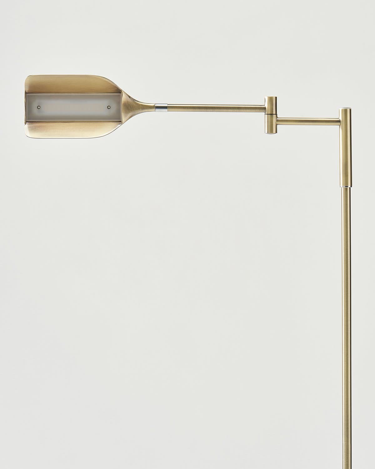 Stehleuchte LED Blatt Design Minimalistisch 135cm Dimmbar Metall | Restfield