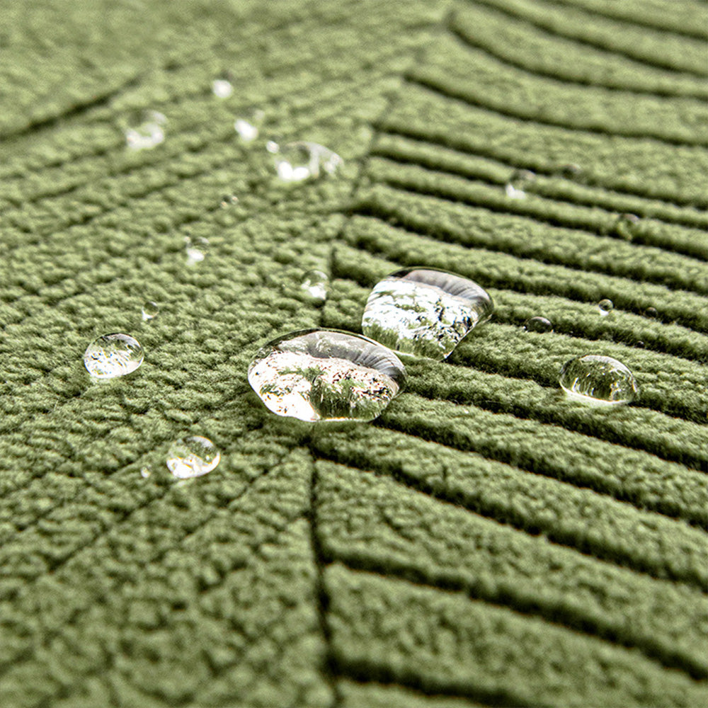 Wasserabweisender Sofabezug mit Blattmuster - Stretch-Jacquard aus Samt - Kratzschutz-Möbelschutz | Sansoti