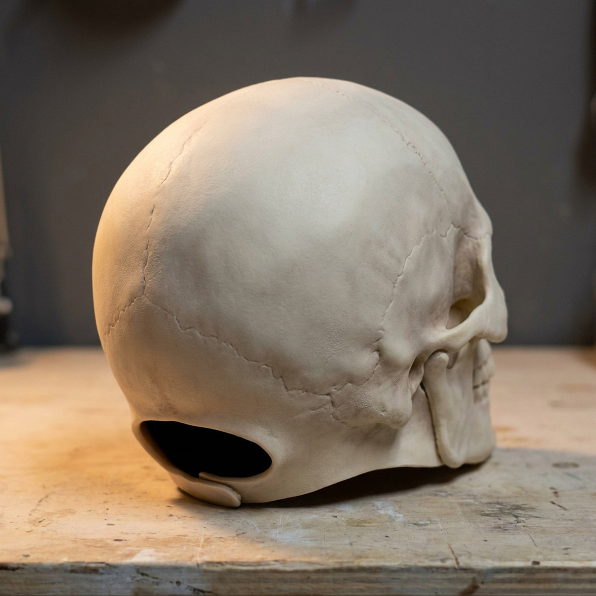 Bewegende Schedel Masker met Beweegbare Kaak – Halloween Volledig Hoofdmasker Skelet Horror Kostuum Decoratie | Sansoti