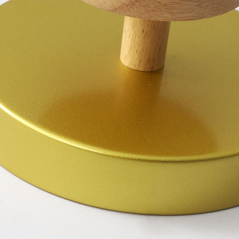 Pedol plafondlamp LED 12W hout groen plafondlamp slaapkamer hal Scandinavisch design moderne verlichting kleine ruimtes | Sansoti