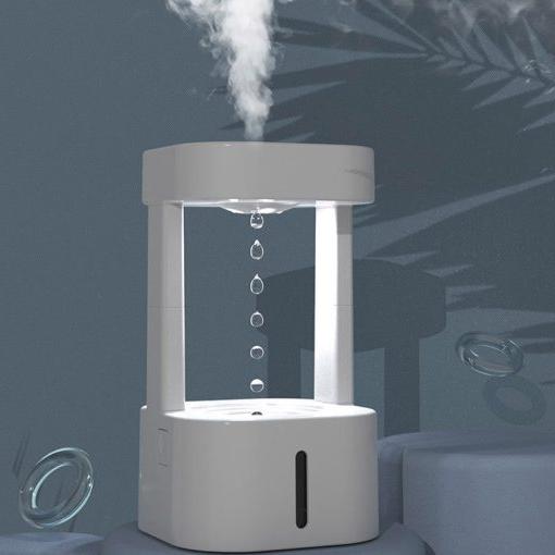 Cloud Humidifier with LED Night Light and Aromatherapy Function for Bedroom, Children's Room, or Workspace | Sansoti