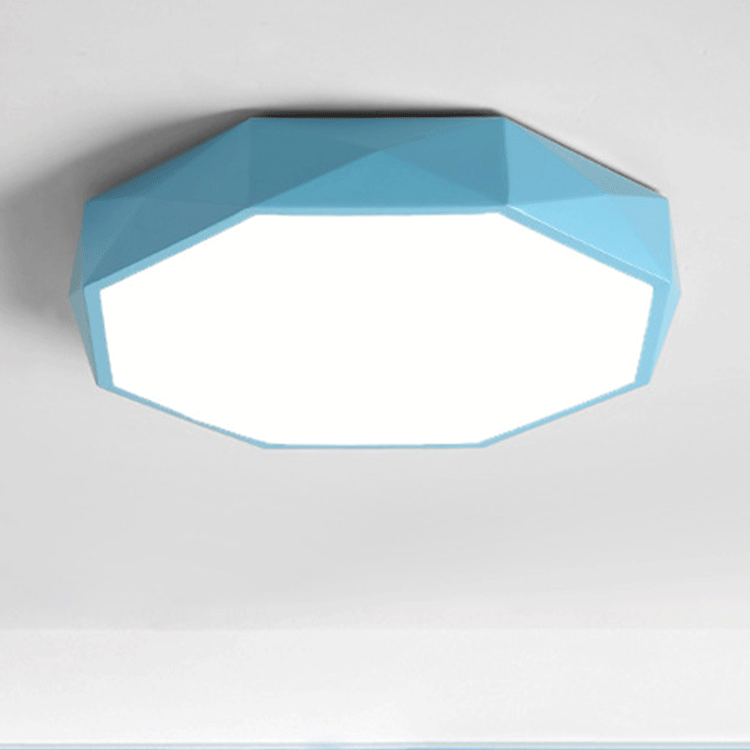 LED Plafondlamp Abstract Scandinavisch Design Warm Licht Acryl IJzer Flush Mount Gangen Woonkamers Slaapkamers | Sansoti