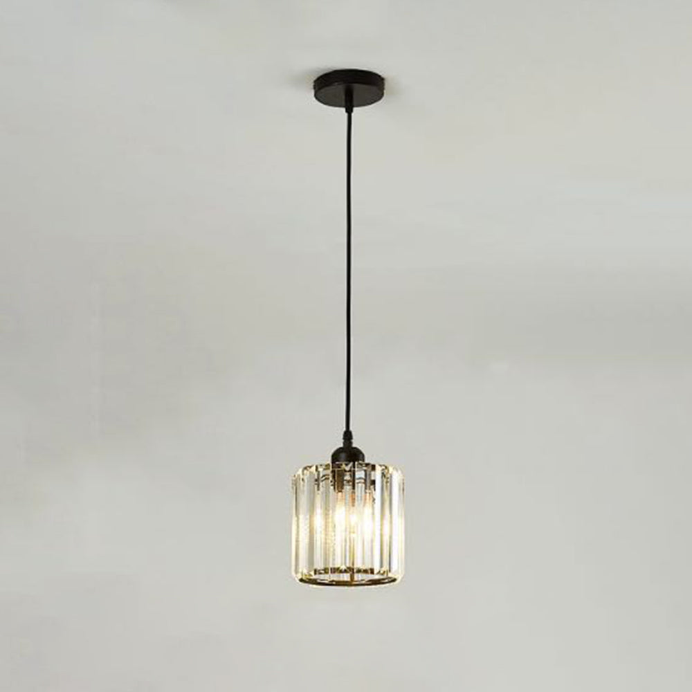 Hanglamp Glas Metaal Verstelbaar Cilindervorm Modern Design Woonkamer Eetkamer Slaapkamer Hangverlichting | Sansoti