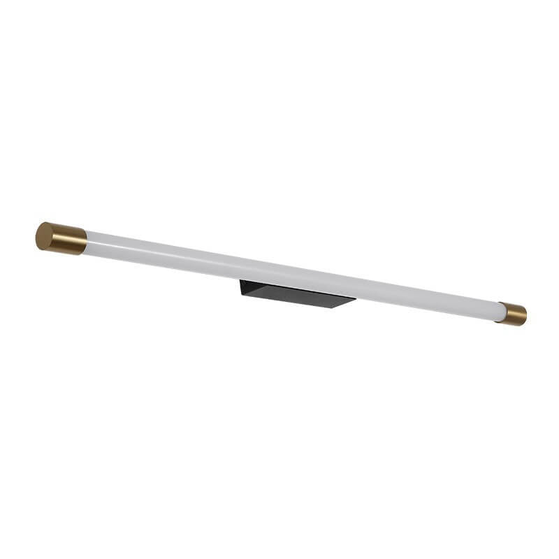 Wandleuchte LED Röhrenförmig Aluminium Schwarz Gold 40cm 60cm 90cm 120cm 150cm Wohnzimmer Schlafzimmer Spiegelleuchte Linienlampe Bad | Restfield