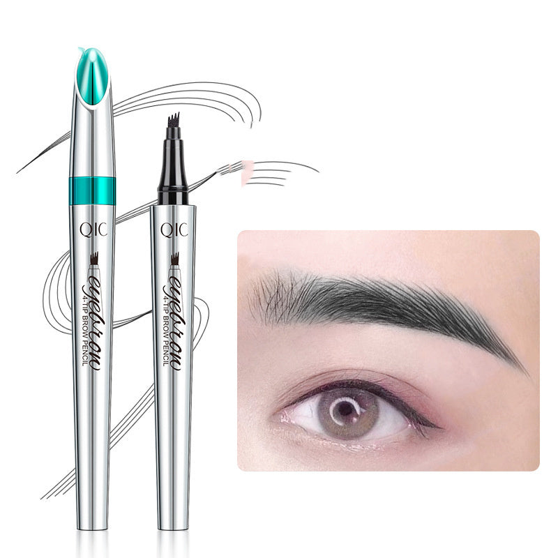 3D Eyebrow Pencil for Natural Hair Look | Precision Applicator | Long-lasting up to 36 Hours | Waterproof Brow Pencil | Sansoti