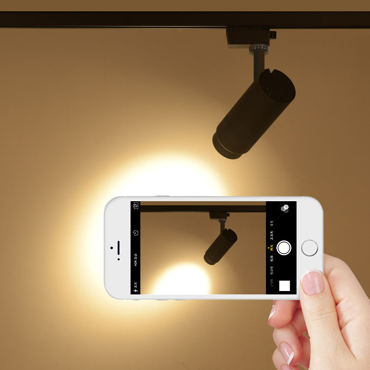 Schienenbeleuchtung LED Aluminium Schwarz Weiß 3-5 Spots Wohnzimmer Küche Flur Deckenstrahler Schienenstrahler Eingebettete LED Dimmbar | Restfield