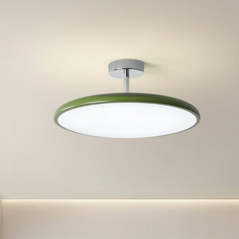 Deckenleuchte Metall Acryl Rund LED Dimmbar Schlafzimmer Wohnzimmer Esszimmer Retro-Stil Stimmungsbeleuchtung | Sansoti