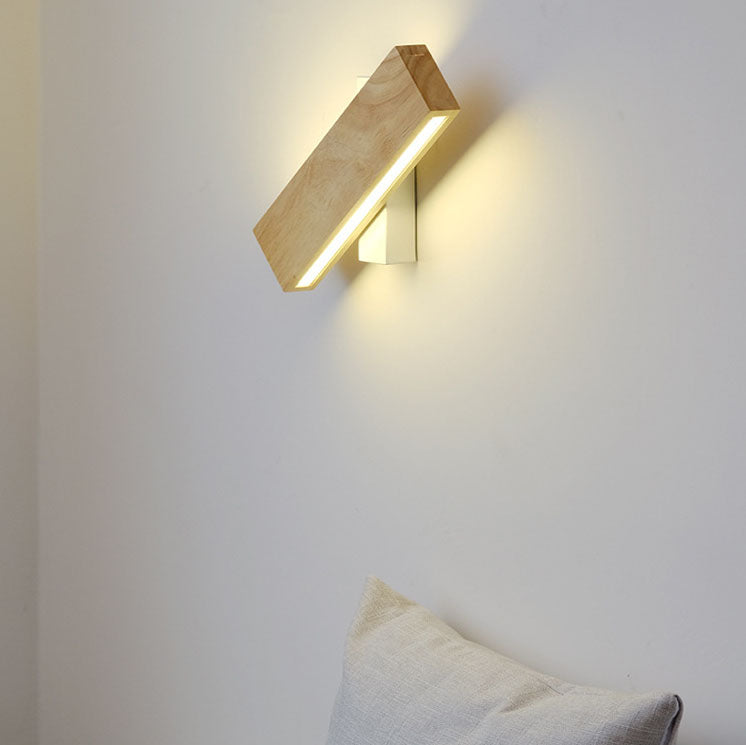 Swiveling Aluminum LED Wall Light 21–31cm Black White Minimalist Design for Living Room Bedroom Hallway | Sansoti