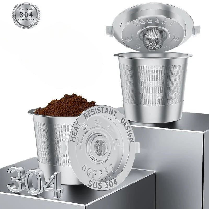 Wiederverwendbare Kaffeekapsel Edelstahl Micro Mesh Nespresso Kompatibel Nachhaltig Barista | Restfield