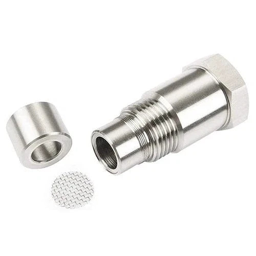 O2-Sensoradapter M18x1.5 mit integriertem Katalysator für Auspuffmodifikationen bei Offroad-Fahrzeugen, universell einsetzbar | Sansoti
