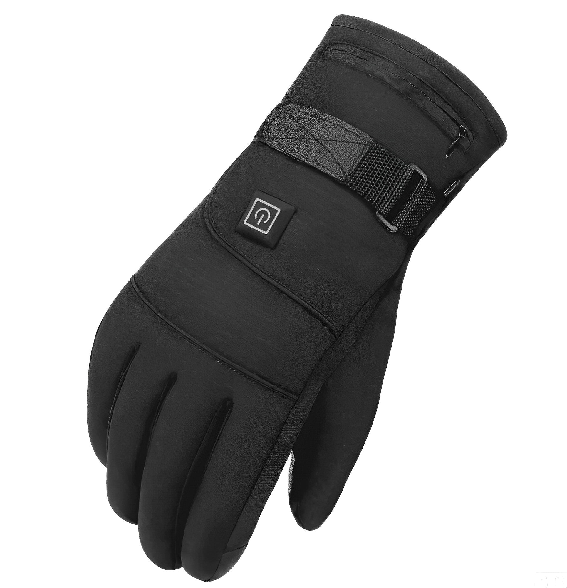 Beheizte Handschuhe mit 3 Wärmestufen, wiederaufladbar per USB, wasserdichte Unisex-Winterhandschuhe zum Skifahren | Sansoti