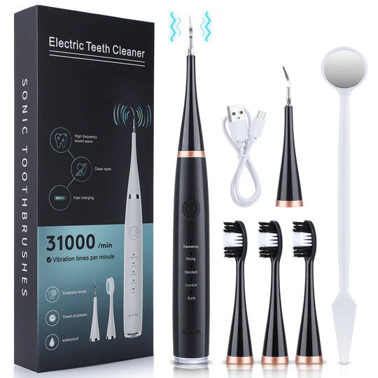 Brosse à dents électrique sonique avec plusieurs modes de brossage et têtes interchangeables pour soins bucco-dentaires quotidiens | Restfield