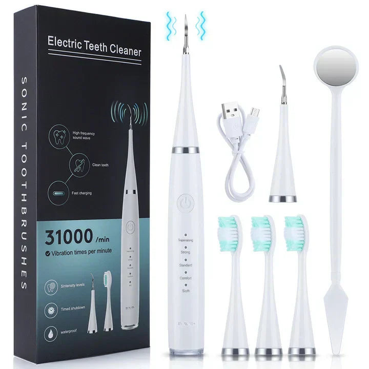 Brosse à dents électrique sonique avec plusieurs modes de brossage et têtes interchangeables pour soins bucco-dentaires quotidiens | Restfield