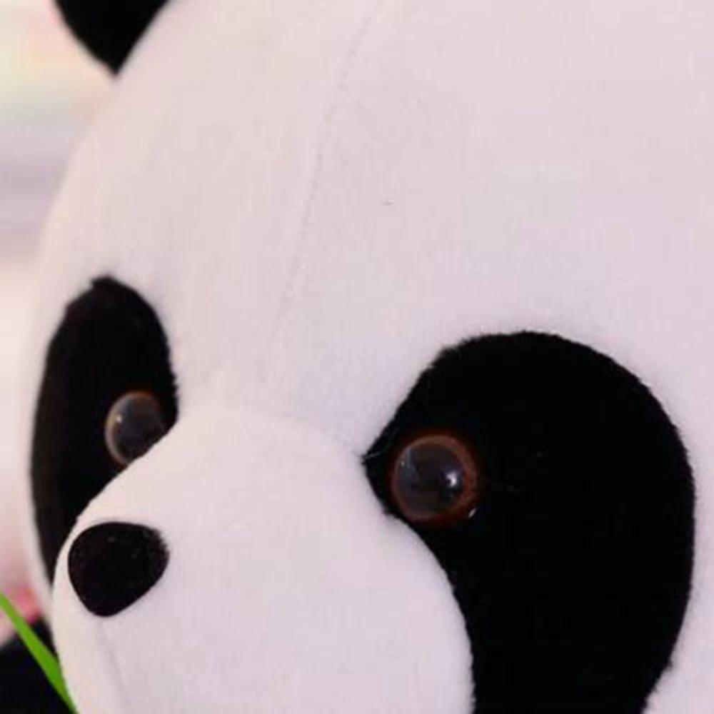Weicher Plüsch-Panda mit Füllung, Bambusmotiv, Kinderzimmer, Spielzeug, XL, Kinder, Geschenk, Dekoration | Sansoti