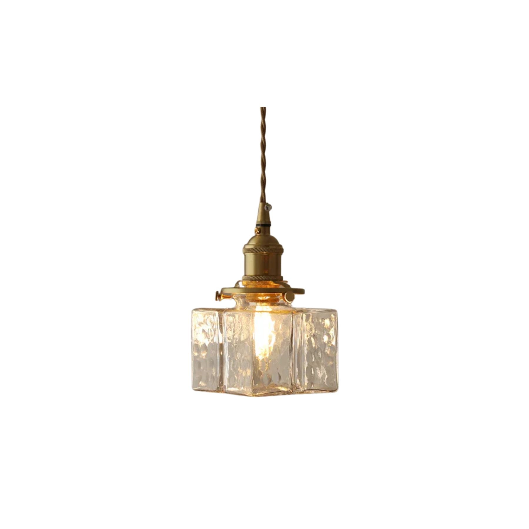 Hängelampe Glas E27 Messing Transparent Esstisch Wohnzimmer Vintage Klassische Beleuchtung Kochinsel Stimmungsleuchte | Restfield