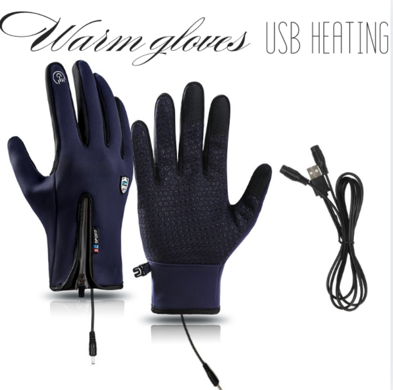 Verwarmbare Handschoenen met USB Touchscreen Waterdicht Winddicht voor Winter | Sansoti