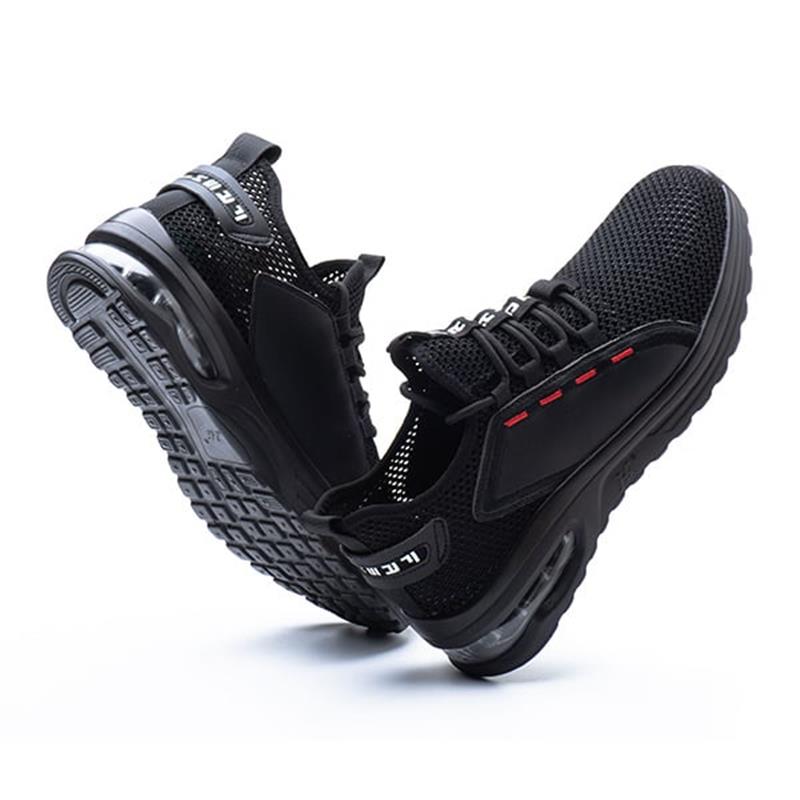 Veiligheidsschoenen met Stalen Neus Ultralight Antislip Werkschoenen Ademend voor Bouw Magazijn Industrie | Sansoti