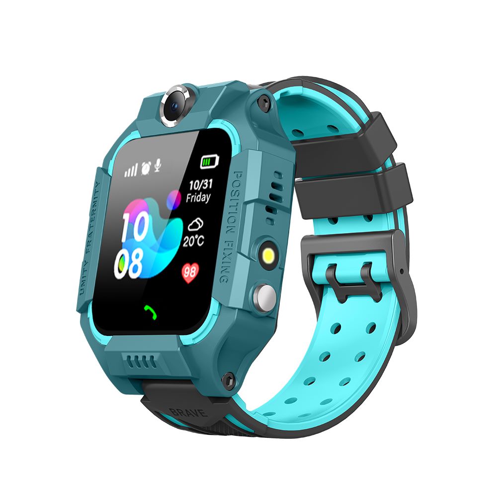 Smartwatch voor Kinderen met GPS-Tracker Telefoonfunctie SOS-Knop Ingebouwde Camera Kleurrijk Polshorloge voor Jongens en Meisjes vanaf 4 Jaar | Sansoti