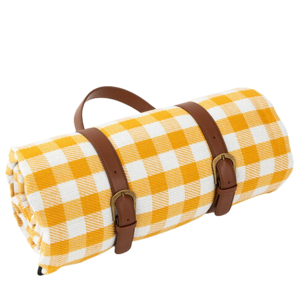Waterdichte Opvouwbare Picknickkleed voor Buiten – Zachte Bovenzijde PEVA Onderzijde – Compact Draagbaar Strandkleed voor Picknick Camping Park | Sansoti