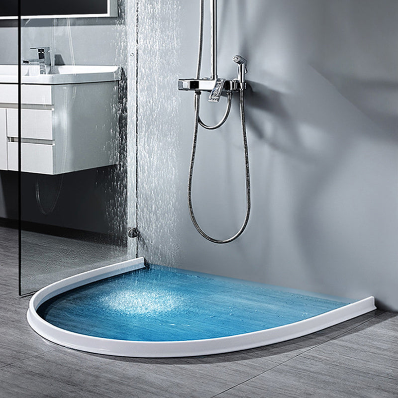 Bande coupe-eau en silicone, seuil de douche, bande de seuil pour mur de cuisine et salle de bains, joint flexible et étanche | Sansoti