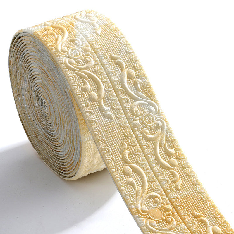 Self-Adhesive Decorative Wall Trim Vintage Finish for Walls and Furniture Flexible 10 Meter Peel and Stick | Sansoti