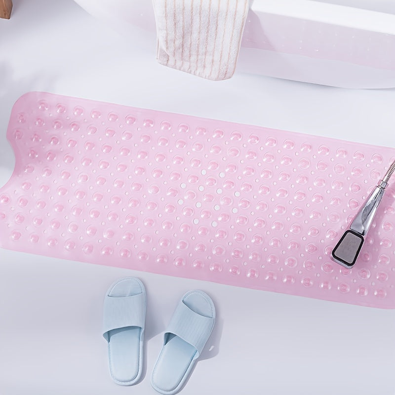 Antislip Badmat XL voor Douche en Bad – Extra Lange Veiligheidsbadmat met Zuignappen | Sansoti