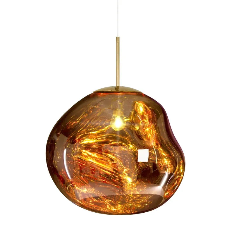 Hanglamp Organisch Acryl Lava Warm Wit E27 Woonkamer Slaapkamer Eetkamer 20 28 38cm | Sansoti