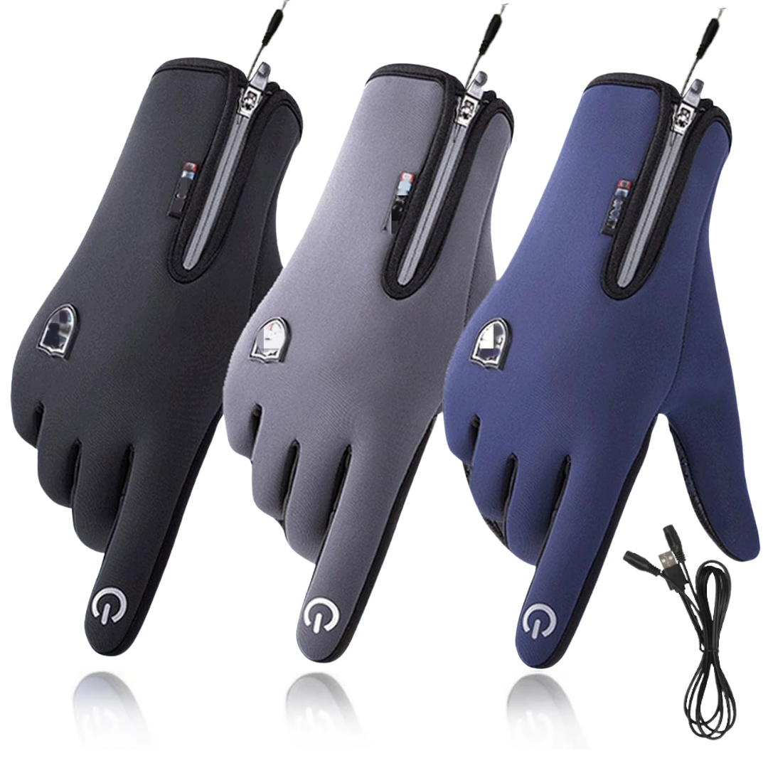 Verwarmbare Handschoenen met USB Touchscreen Waterdicht Winddicht voor Winter | Sansoti