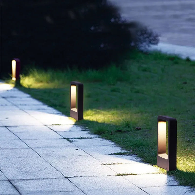 Staande tuinlamp LED aluminium waterdicht moderne buitenverlichting voor pad terras oprit tuin 30-100cm | Sansoti