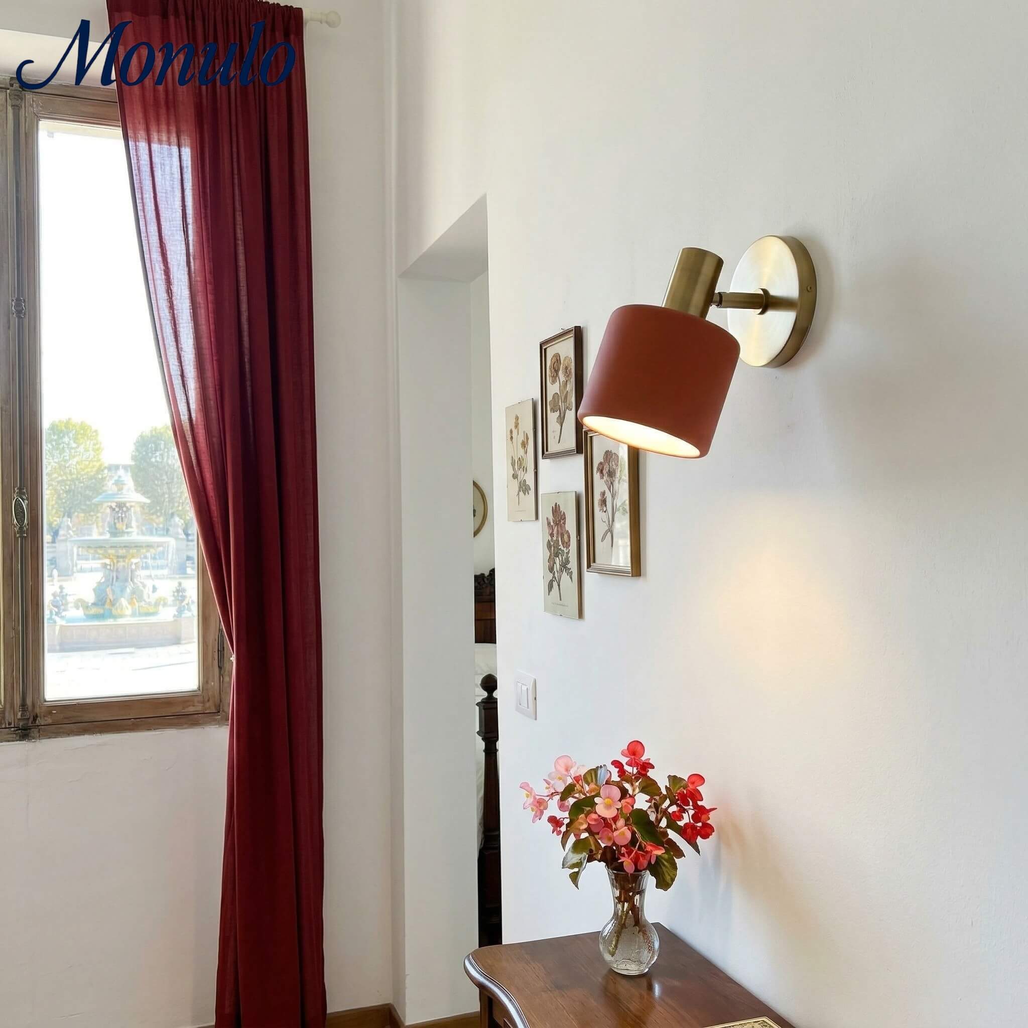 Keramische Draaibare Wandlamp | Sansoti