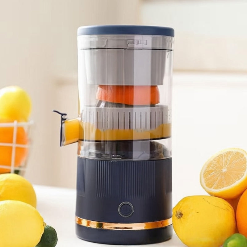 Draagbare Sappers – Oplaadbaar met Krachtige Motor – Compacte Citruspers voor Verse Smoothies Thuis of Onderweg | Sansoti