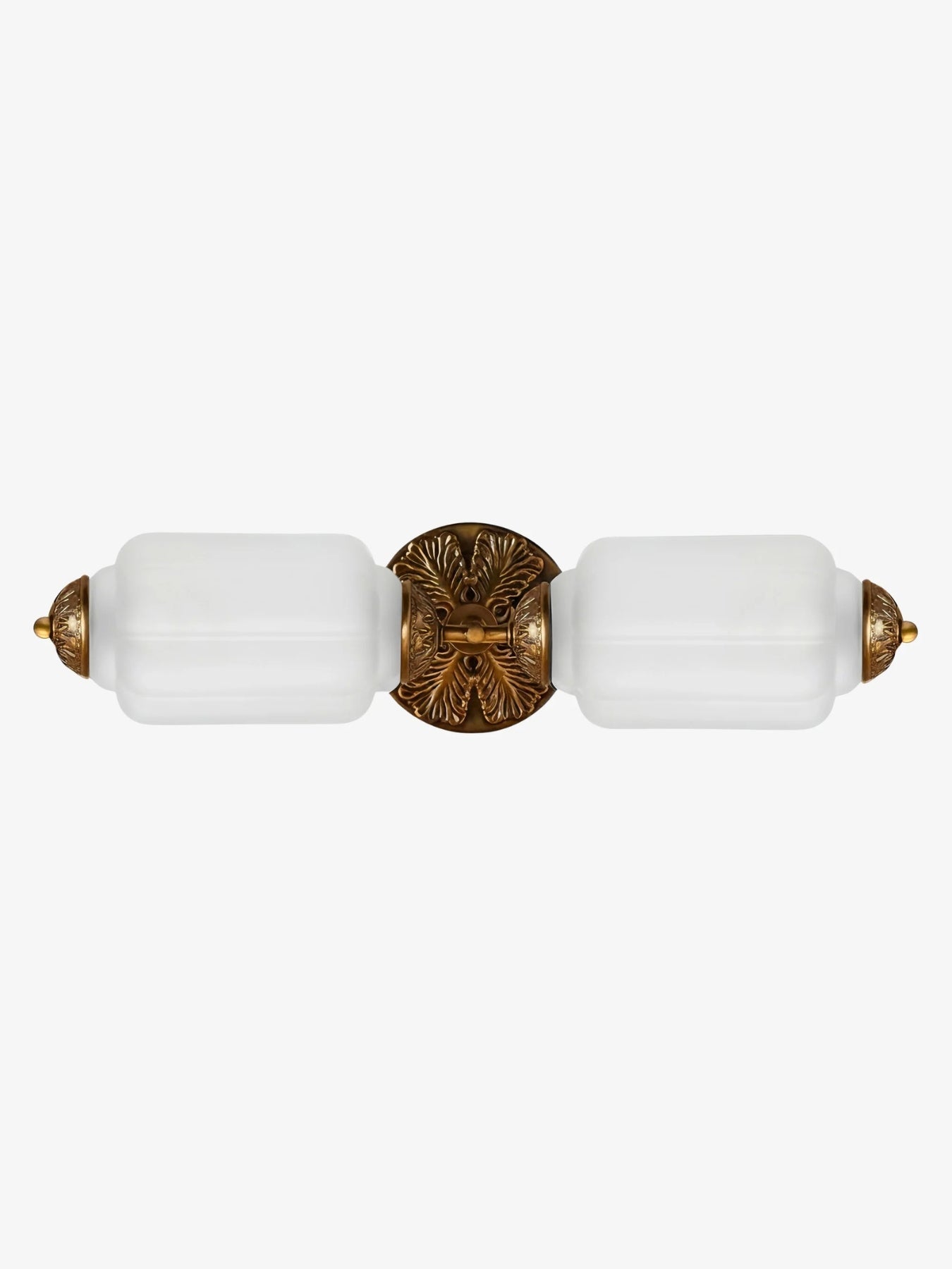 Vintage Glazen Wandlamp Horizontaal Model Eloise Lichtbron voor Woonkamer en Gang | Sansoti