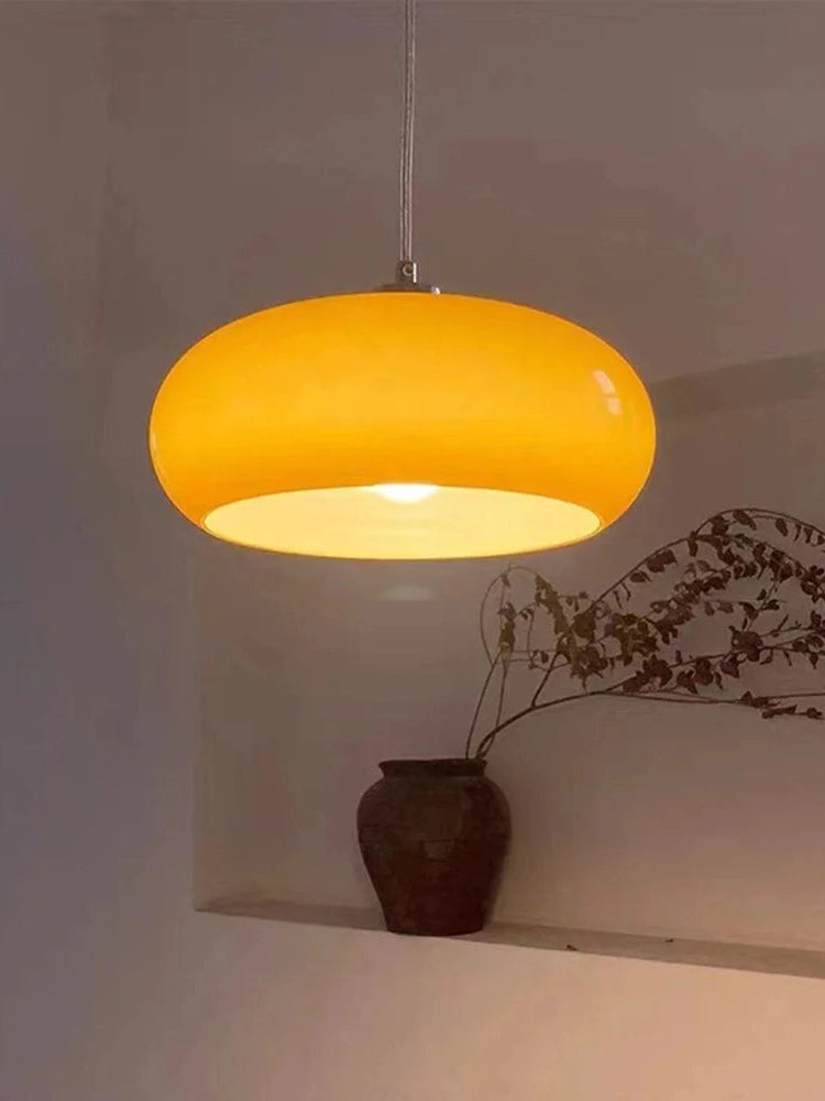 Bauhaus Glazen Hanglamp Metaal 11cm Nordic Design Eetkamer Keuken | Sansoti