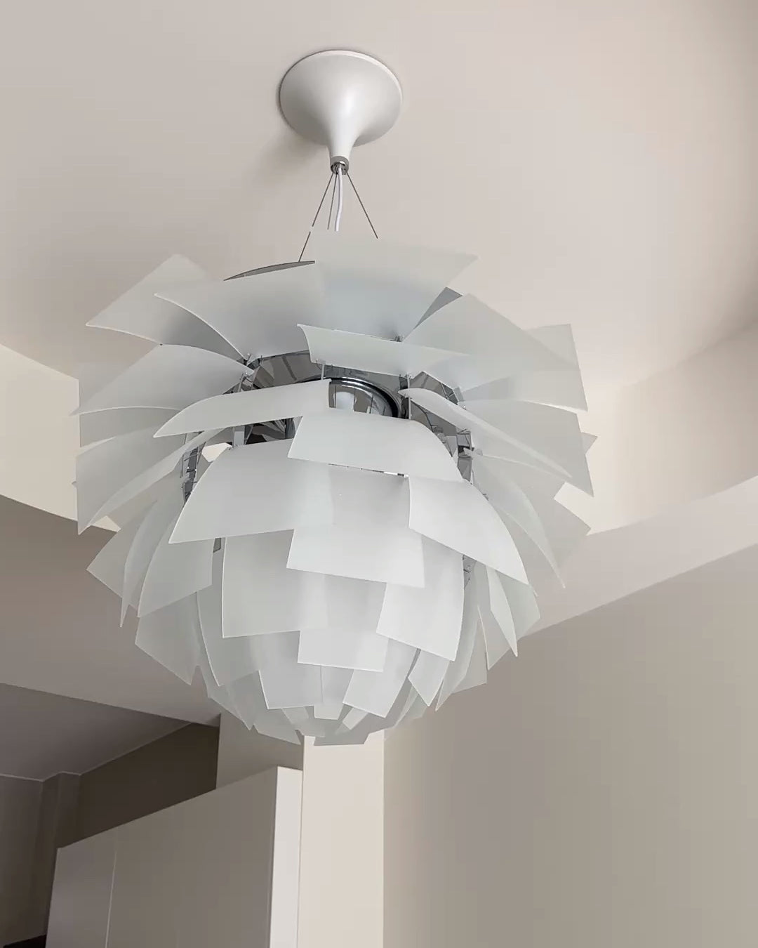 Hanglamp Dennenappel Metaal Klassiek Warm Wit Verstelbaar Snoer Woonkamer | Sansoti