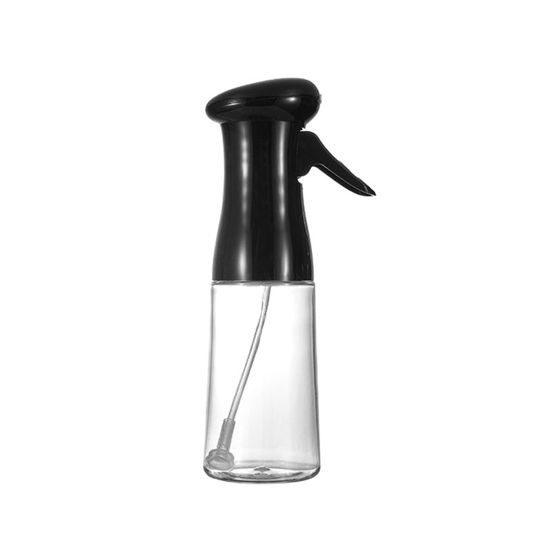 Olie Sprayfles met Luchtdruksysteem 200ml Transparant Zwart Wit Keuken Barbecue Bakken Doseerfunctie | Sansoti