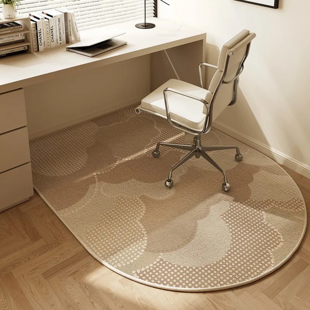 Bureau Stoelmat met Antislip Onderzijde voor Bescherming van Vloeren | Sansoti